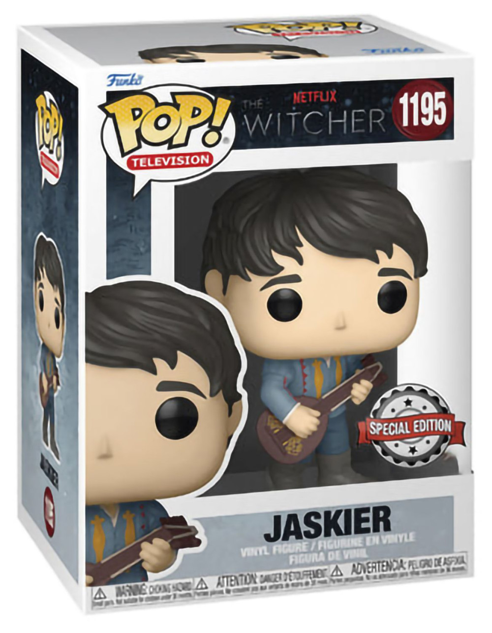  Funko POP Television: The Witcher  Jaskier (Green Outfit) (9,5 )