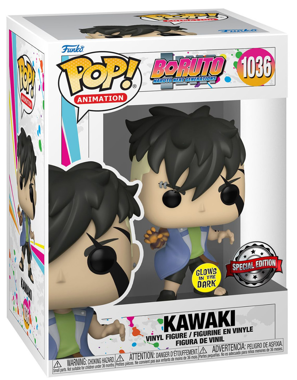  Funko POP Animation: Boruto  Kawaki Glows In The Dark (9,5 )