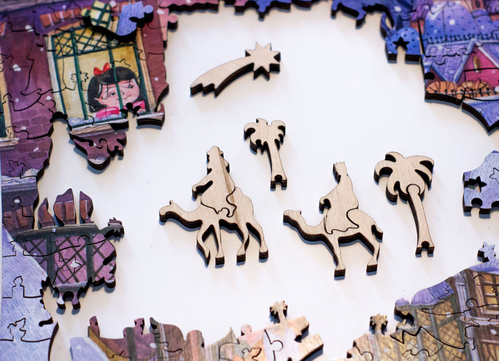 Wooden Puzzles:     