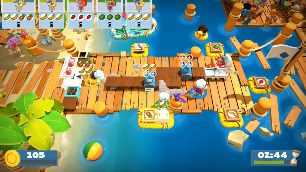 Overcooked! 2: Surf 'n' Turf.  [PC,  ]