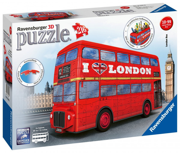 3D Puzzle Лондонский автобус (216 элементов)