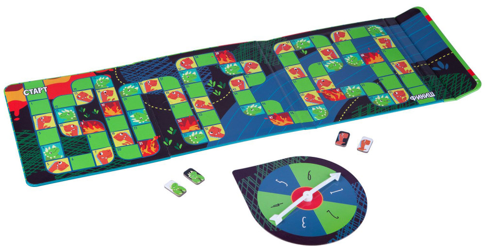 Настольная игра-бродилка Эра динозавров