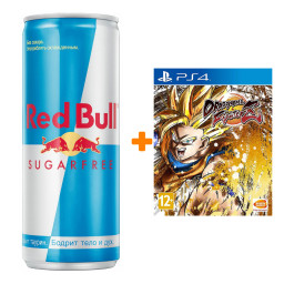  Dragon Ball FighterZ [PS4,  ] +   Red Bull   250