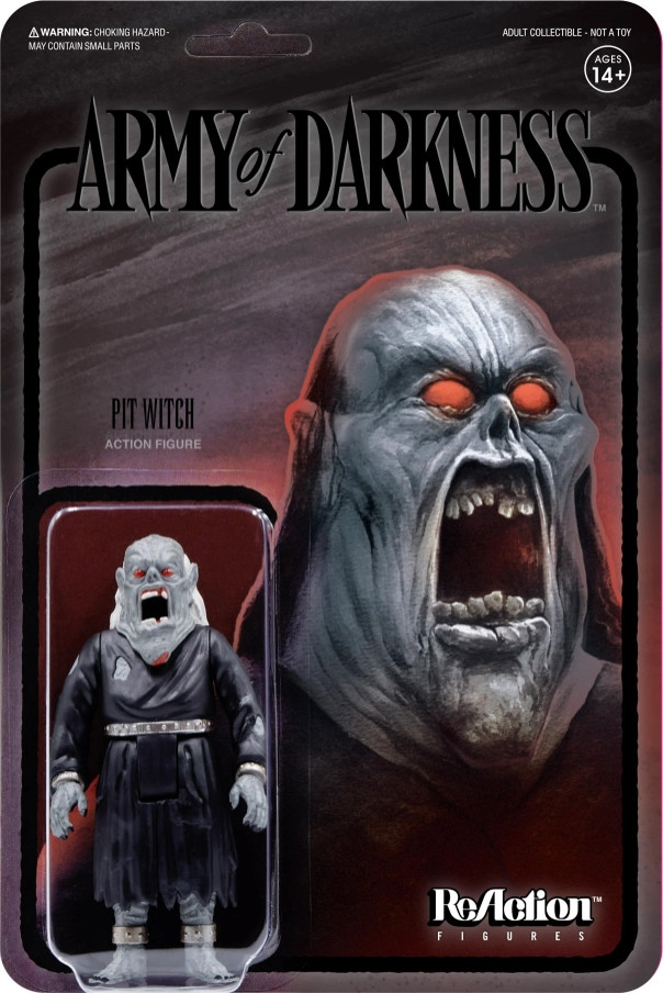   ReAction Figure  Army Of Darkness: Pit Witch Midnight  Wave 2 (9 )