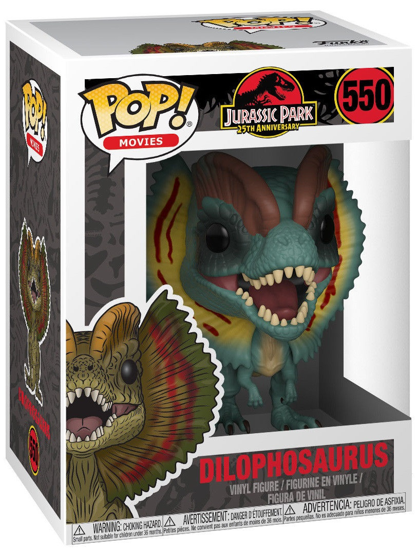  Funko POP Movies: Jurassic Park  Dilphosaurus (9,5 )
