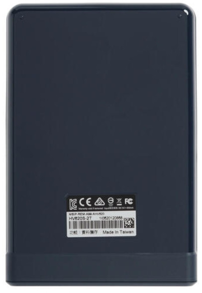Внешний жесткий диск ADATA DashDrive HDD HV620S 2TB USB 3.1 (синий)