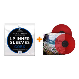 PLACEBO  Never Let Me Go  Coloured Transparent Red Vinyl  2LP +   COEX   12" 25 