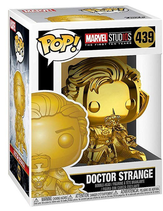 ������� Funko POP Marvel: The First Ten Years � Doctor Strange Chrome Bobble-Head (9,5 ��)