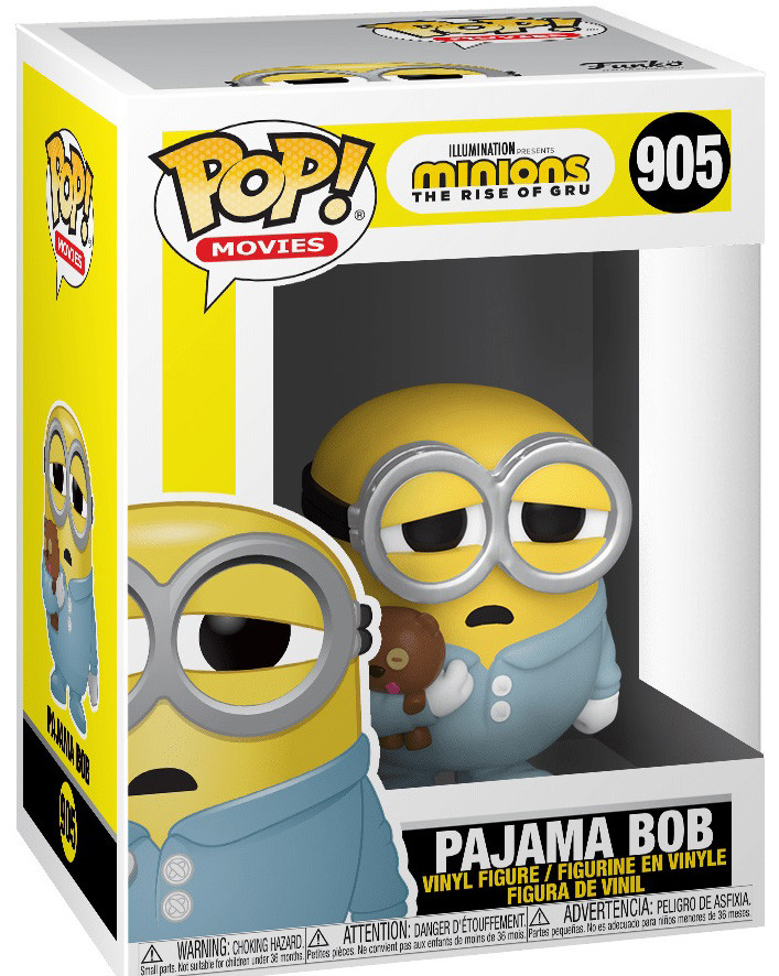  Funko POP Movies: Minions The Rise Of Gru  Pajama Bob (9,5 )