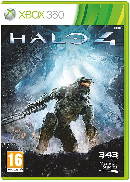 Комплект беспроводной геймпад для Xbox 360 (черный) + игра Halo 4