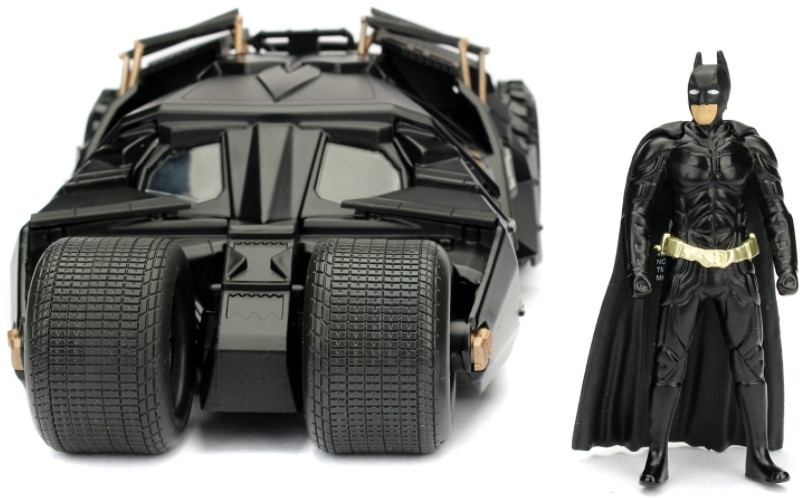  The Dark Knight Batmobile + Batman Figure