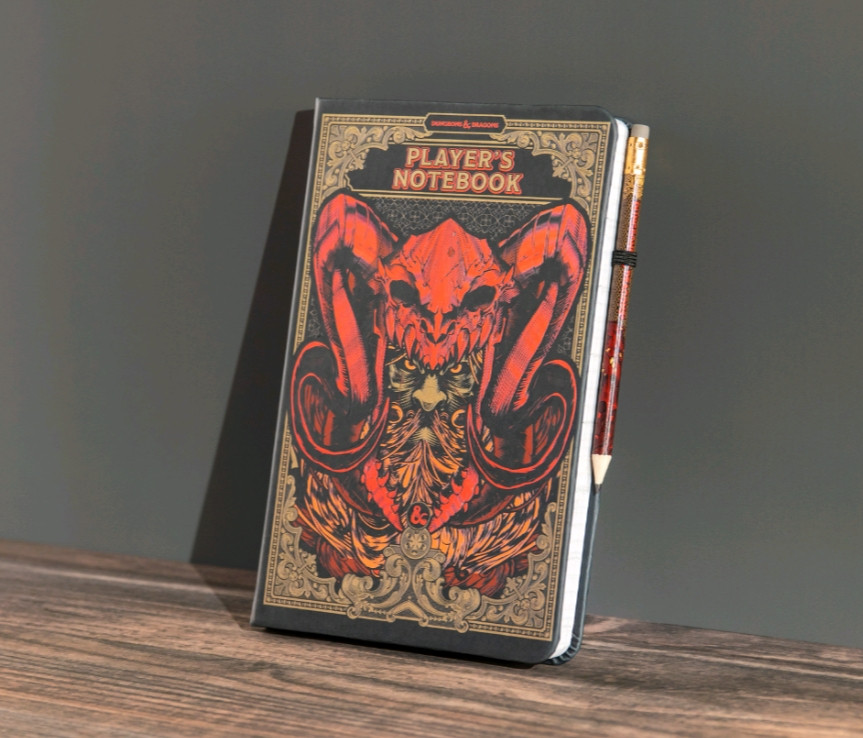 Набор подарочный Dungeons & Dragons: блокнот + карандаш