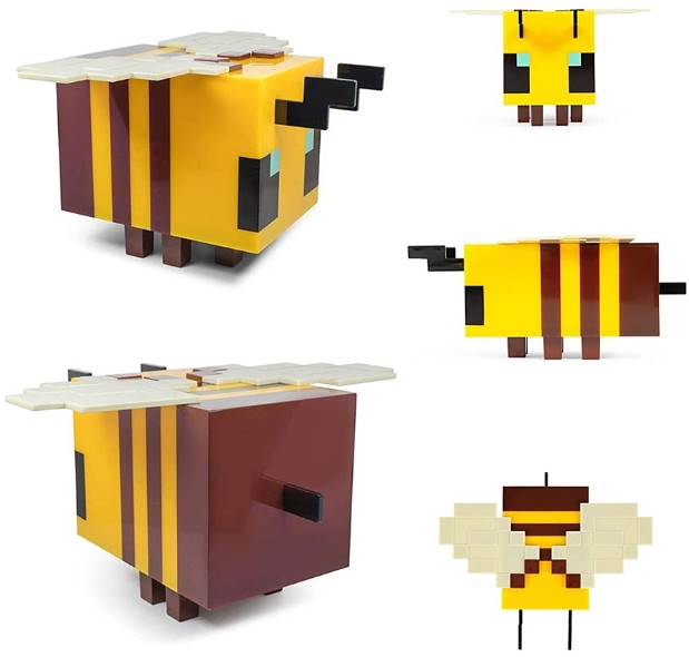 Светильник Minecraft: Bee (жёлтый)