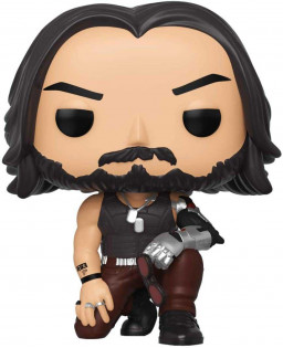  Funko POP Games: Cyberpunk 2077  Johnny Silverhand Crouch (9,5 )