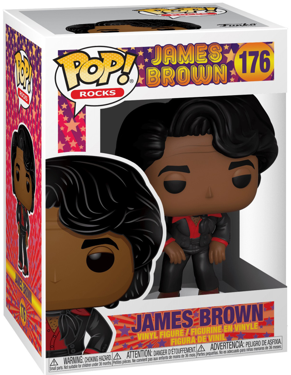  Funko POP Rocks: James Brown (9,5 )