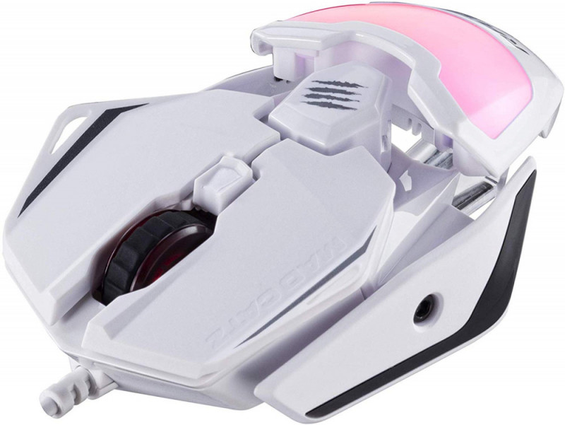 Мышь Mad Catz R.A.T. 2+ проводная игровая для PC (белый)(4897093960047)