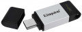 USB-накопитель Kingston DataTraveler USB 3.2 Type-C , 32 Gb (черный) (DT80/32GB)
