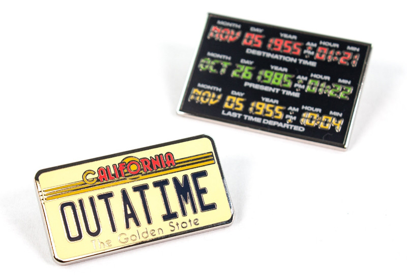 Набор значков Back To The Future 1.3 Pin Kings 2-Pack