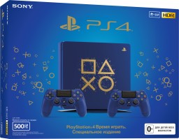 ������� ������� Sony PlayStation 4: Days of Play Special Edition (500 GB) + ���������� DualShock 4 (CUH-2108A)