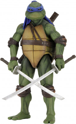  NECA: Teenage Mutant Ninja Turtles  Leonardo Scale Action Figure (18 )