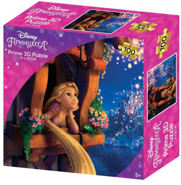 Super 3D Puzzle: Disney – Принцесса (арт. 13881) (100 элементов)
