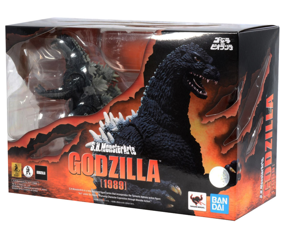 Фигурка S.H.MonsterArts Godzilla: Godzilla 1989 (16 см)