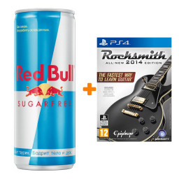  Rocksmith 2014 ( +    ) [PS4,  ] +   Red Bull   250