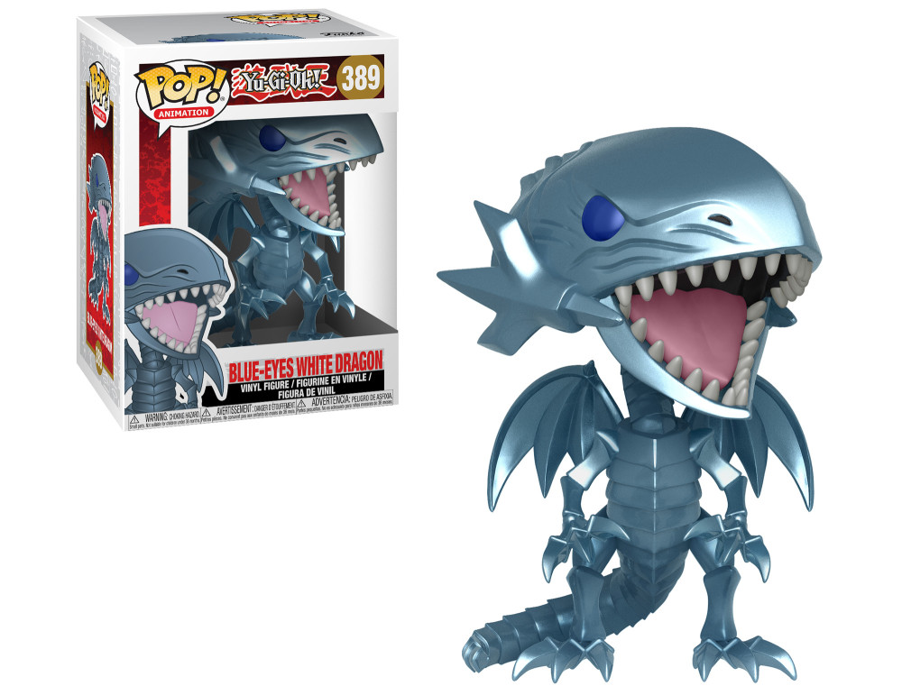  Funko POP Animation: Yu-Gi-Oh!  Blue-Eyes White Dragon (9,5 )