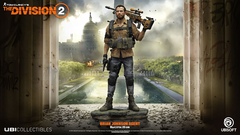 Фигурка Tom Clancy's: The Division 2 – Brian Johnson (Agent Male) (25 см)