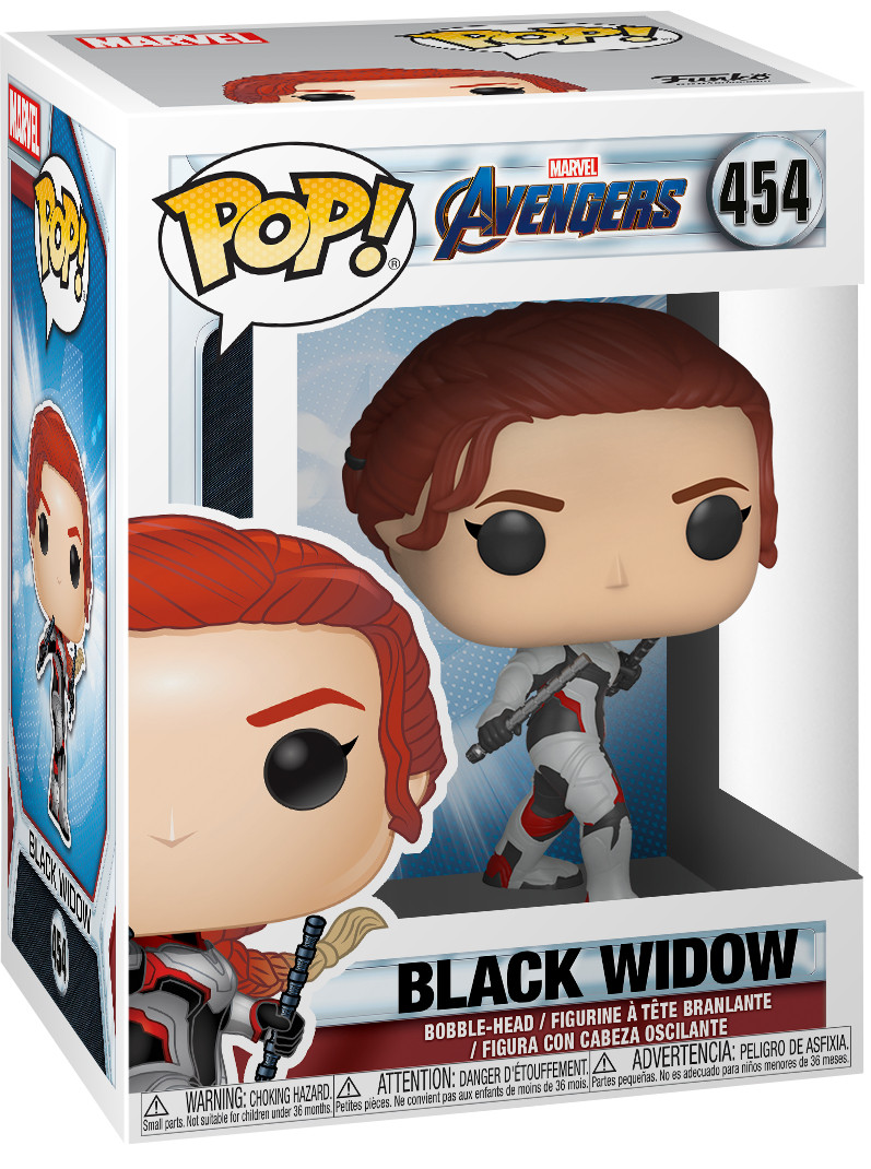  Funko POP Marvel: Avengers Endgame  Black Widow Bobble-Head (9,5 )