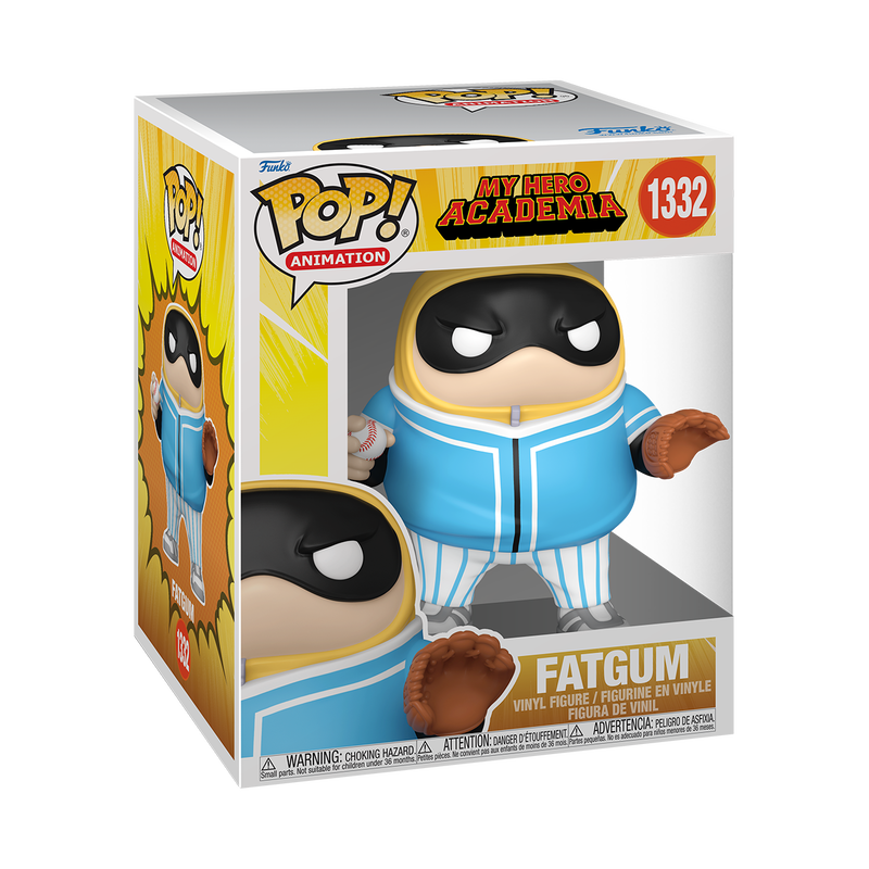 Фигурка Funko POP Animation: My Hero Academia – Fatgum Baseball (17,2 см)