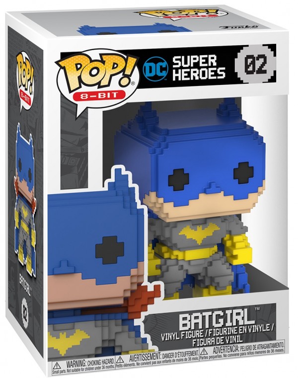Фигурка Funko POP 8-Bit: DC Super Heroes – Batgirl Blue (9,5 см)