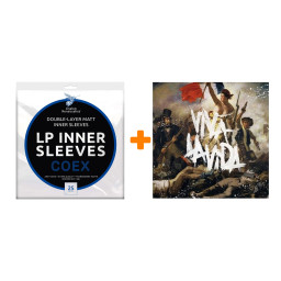 COLDPLAY  Viva La Vida Or Death And All His Friends  LP +   COEX   12" 25 