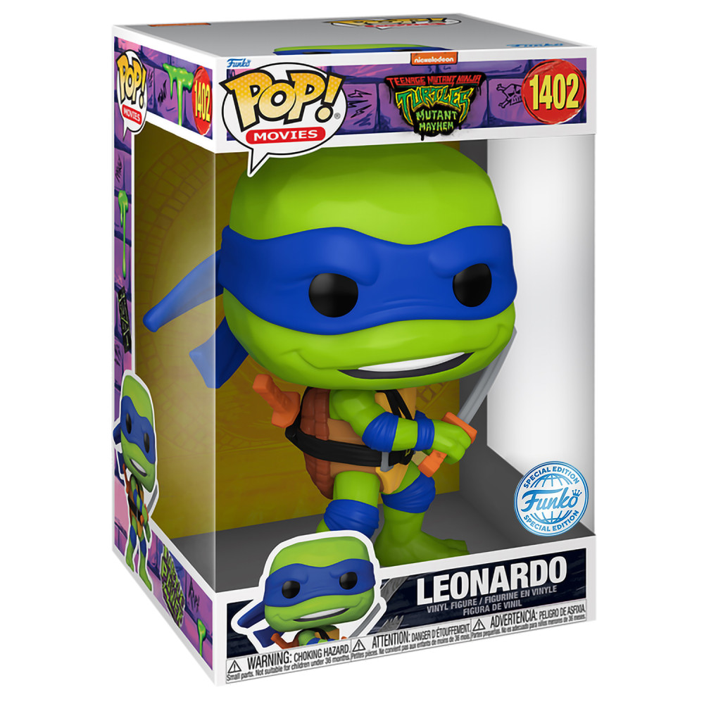  Funko POP Movies: Teenage Mutant Ninja Turtles  Mutant Mayhem Leonardo Exclusive (25 )