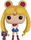  Funko POP Animation: Sailor Moon  Sailor Moon + Luna (9,5 )