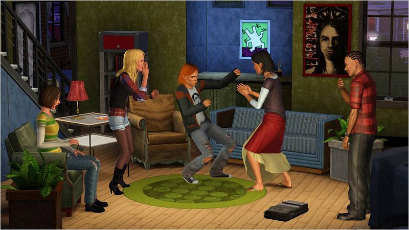 The Sims 3: 70-, 80-, 90-.  [PC]