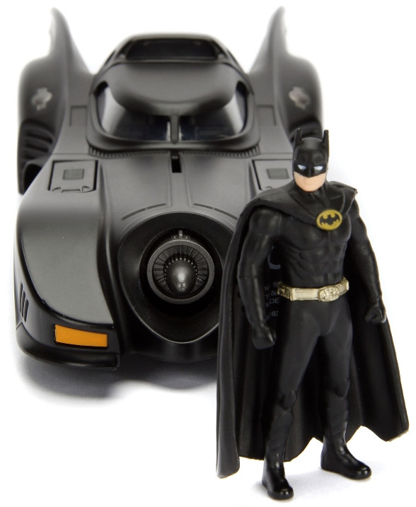  DC Batman:   1989 Batmobile ( 1:24) +  Batman Figure 2.75"