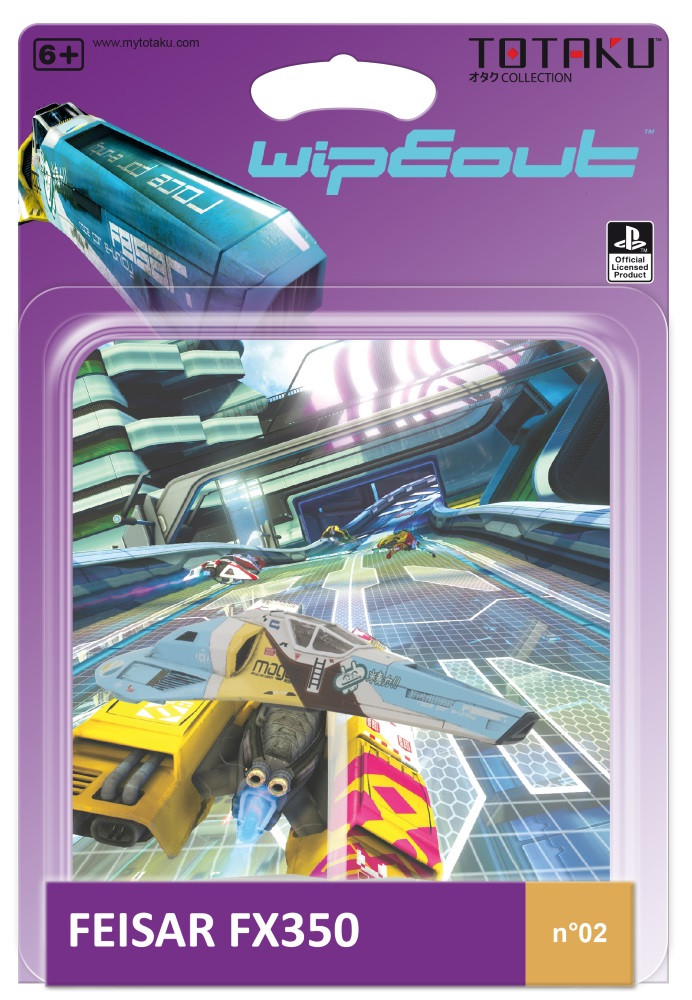 Фигурка TOTAKU Collection: Wipeout – Feiser FX350 Ship (10 см)