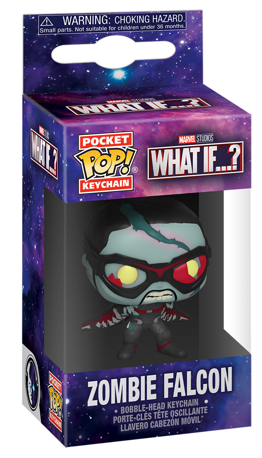 Брелок Funko POP Marvel: What If – Zombie Falcon