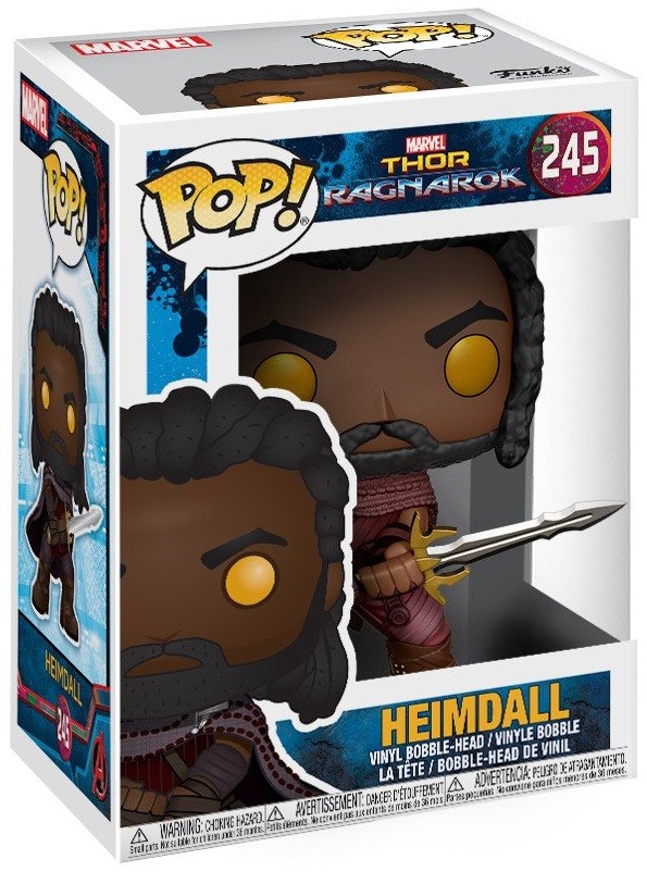 Фигурка Funko POP: Marvel Thor Ragnarok – Heimdall Bobble-Head (9,5 см)