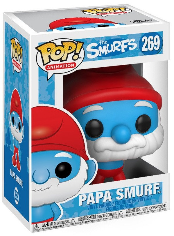 Фигурка Funko POP Animation: The Smurfs – Papa Smurf (9,5 см)