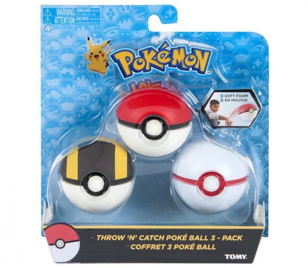 Набор фигурок Pokemon: Throw’n’Catch Pokeball