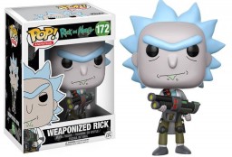  Funko POP Animation: Rick & Morty  Weaponized Rick (9,5 )