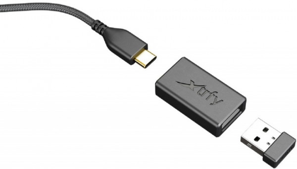 Мышь Xtrfy M42 RGB Wireless Black игровая беспроводная / проводная для PC (чёрный)