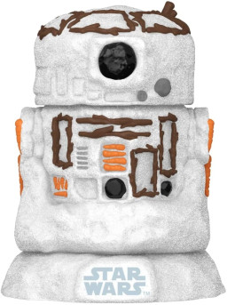 Фигурка Funko POP Star Wars: Holiday – R2-D2 Snowman Bobble-Head (9,5 см)