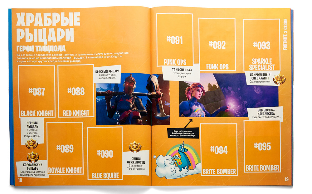 Альбом для наклеек Fortnite