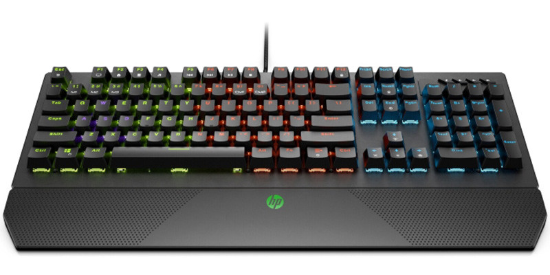 Клавиатура HP Pavilion 800 проводная игровая с подсветкой для PC (черный)(5JS06AA#ACB)