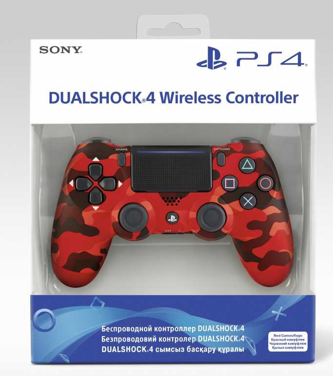 ������� DualShock 4 Cont Red Camouflage ������������ (������� ��������) (CUH-ZCT2E):