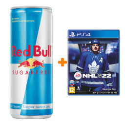  NHL 22 [PS4,  ] +   Red Bull   250