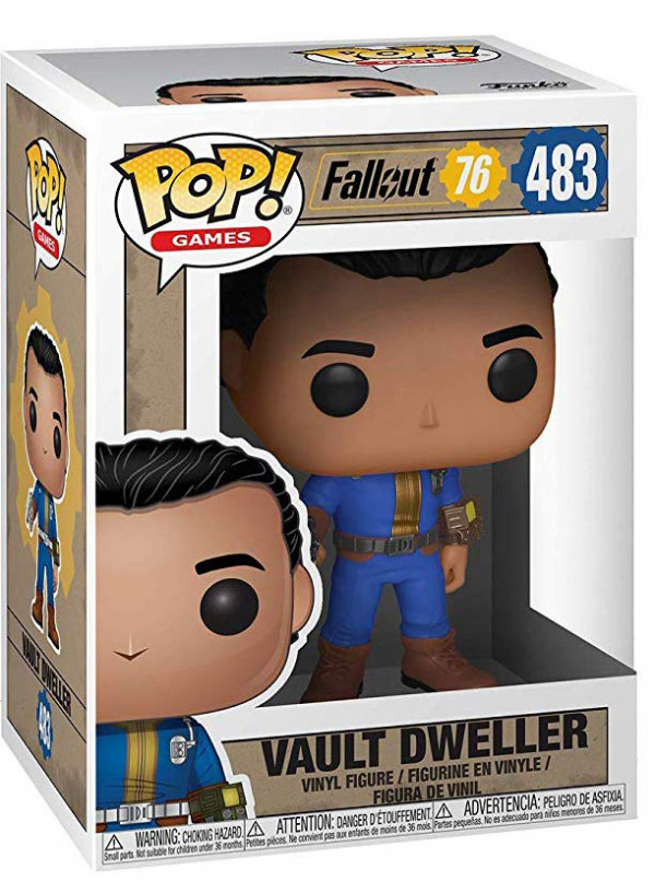 Фигурка Funko POP Games: Fallout 76 – Vault Dweller (9,5 см)